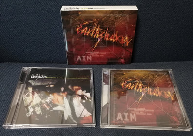 Earthshaker - AIM (1st press) Japan Metal Album 2CD+DVD